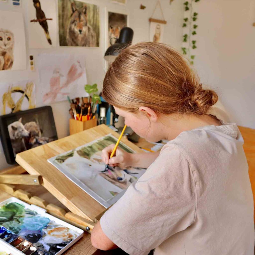 mylie weir painting and original watercolour artwork