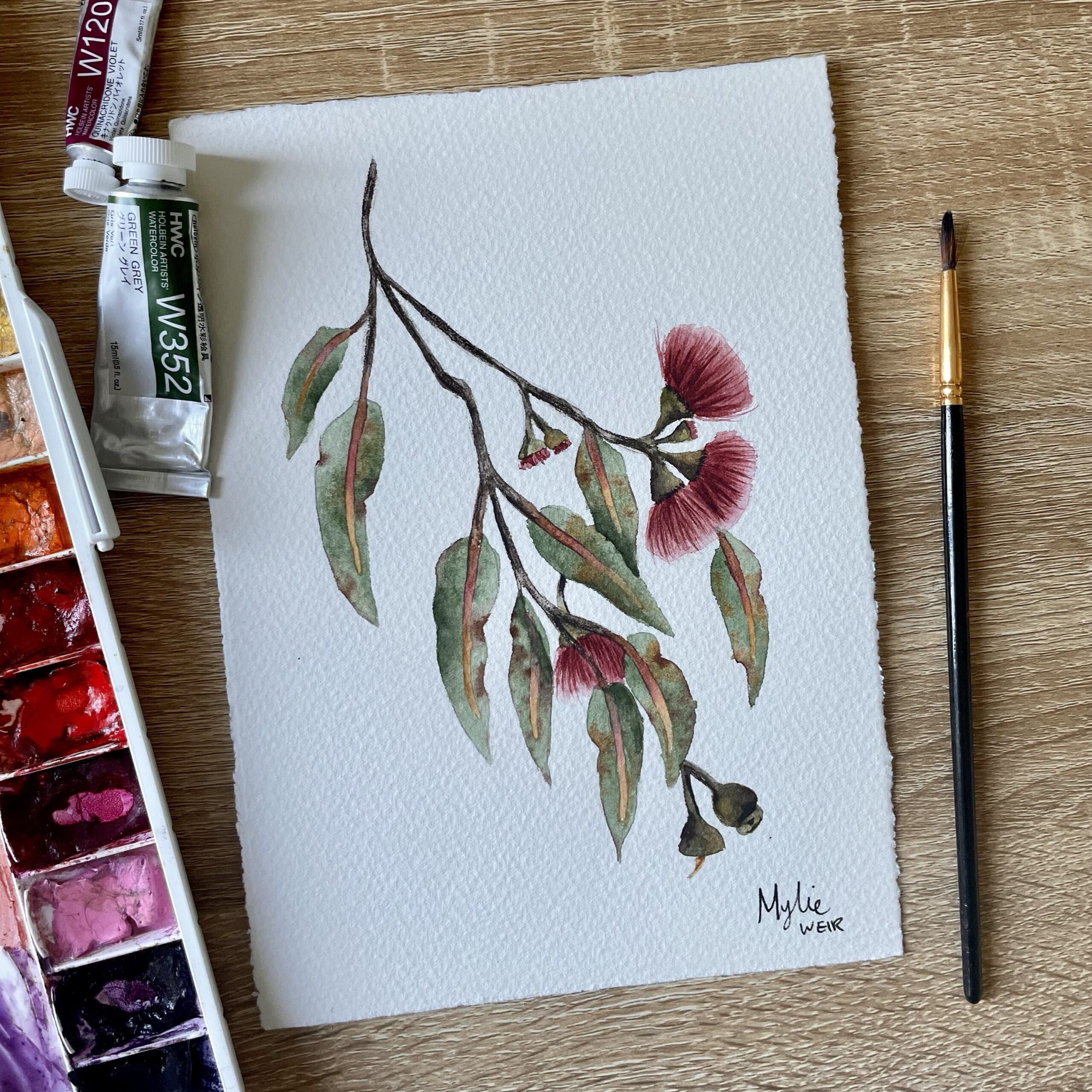 “Gumnut Branch” ORIGINAL Artwork - Image 3