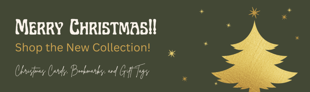 merry Christmas banner, shop the collection