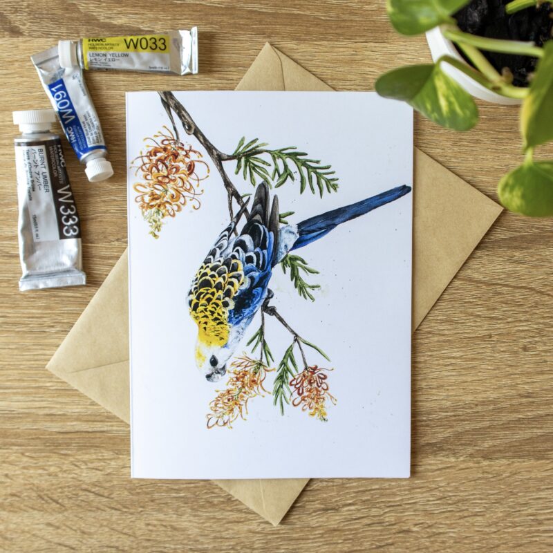 “A Delicate Reach” Greeting Card