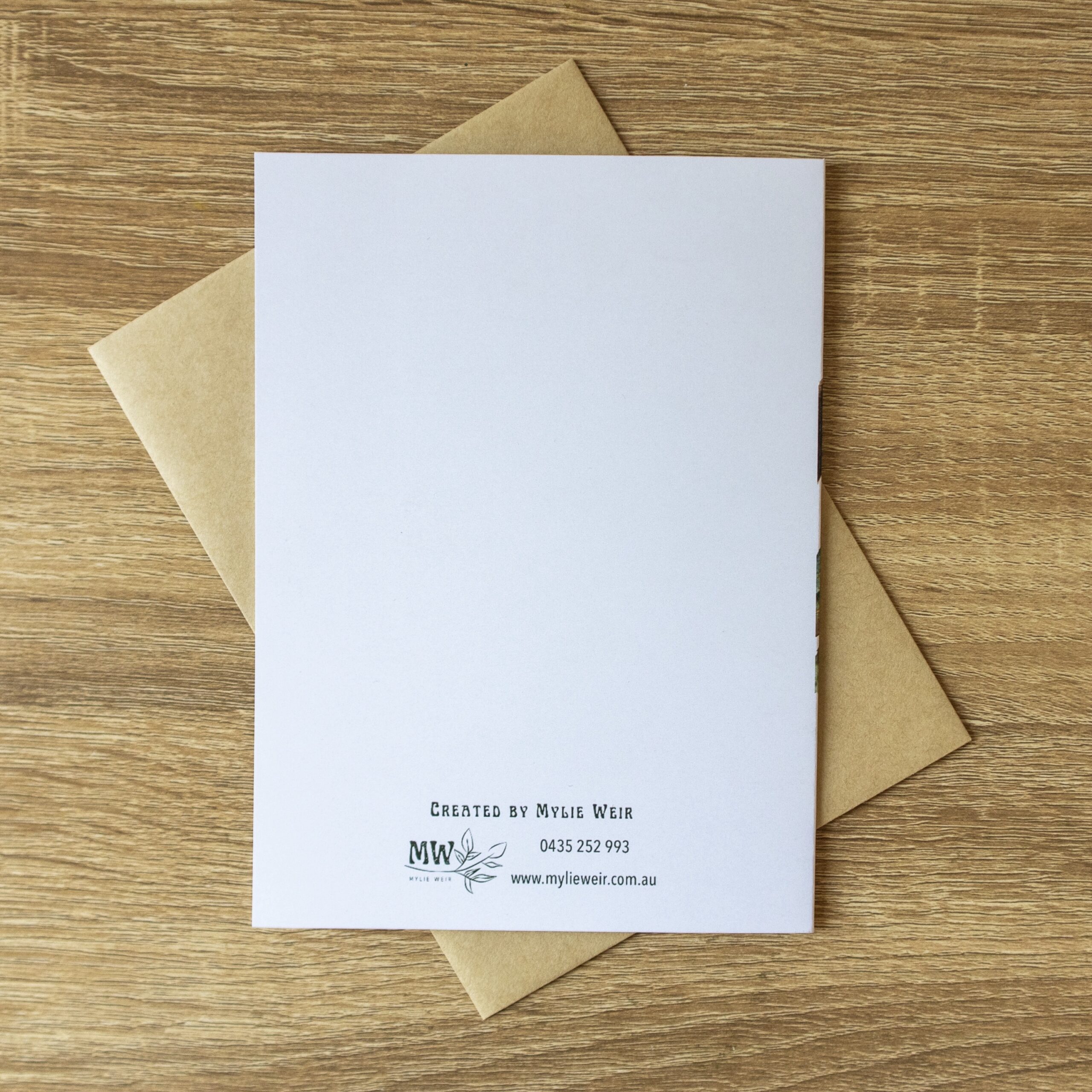 “Gumnut Forage” Greeting Card - Image 2