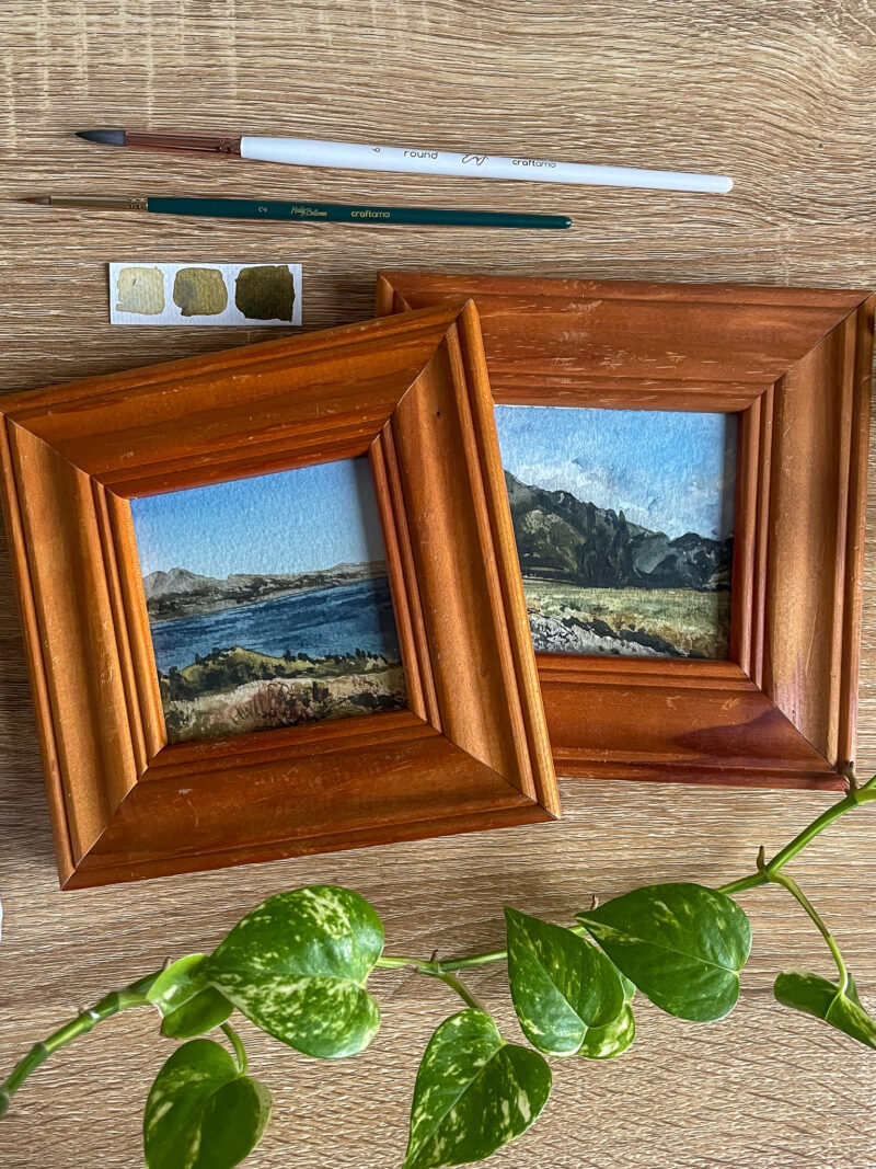 Mini Framed NZ Landscapes