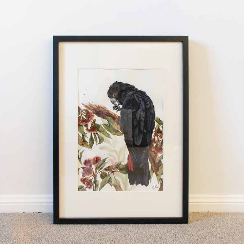 "Red Tailed Shadow" ORIGINAL Artwork