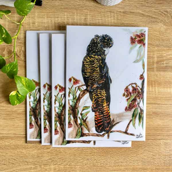 "Red Tailed Speckles" Limited Edition Print