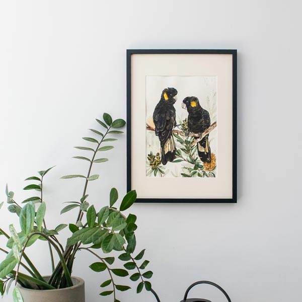 "A Yellow Tail of Two" ORIGINAL Artwork - Image 2