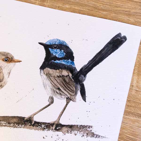 "Superb Companions" ORIGINAL Artwork - Image 4